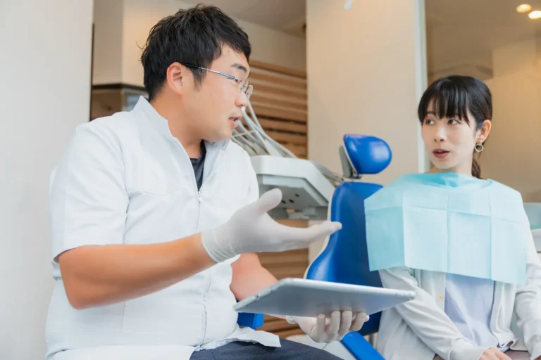 診断結果や治療計画のご説明